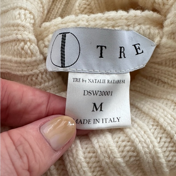 Tre by Natalie Ratabesi Cropped knit turtleneck sweater - Picture 4 of 5